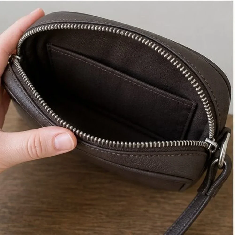 Hermes Palladium Hardware Constance Crossbody in Black Grained Epsom Leather